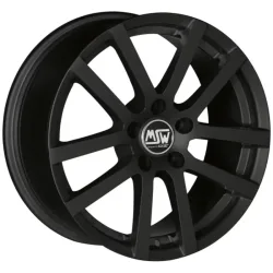 Felgen MSW 22 6.0x15 4x100 ET35 Matt Black