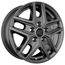 MSW 40 VAN 6.5x16 5x120 ET60 GLOSS DARK GREY Felgen