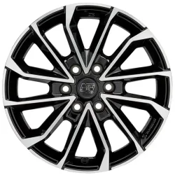 MSW 42 VAN 7.5x19 6x120 ET53 GLOSS BLACK FULL POLISHED Felgen