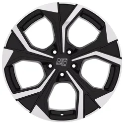 Felgen MSW 43 8.0x18 5x112 ET28 Gloss Black Full Polished