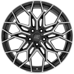 MSW 51 11.5x22 5x130 ET22 GLOSS BLACK FULL POLISHED Felgen