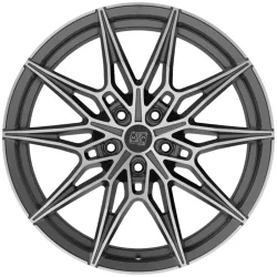 MSW 75 8.5x20 5x112 ET50 MATT GUN METAL FULL POLISHED (MGMFP) Felgen