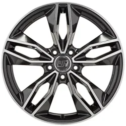 Felgen MSW 71 8.5x19 5x112 ET30 Gloss Dark Grey Full Polished