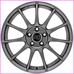 Felgen MSW 85 7.0x17 5x100 ET46 Matt Gun Metal