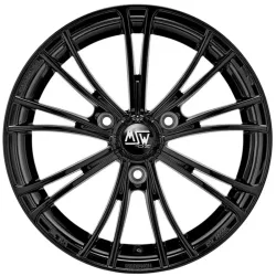 MSW X2 6.5x15 3x112 ET30 GLOSS BLACK Felgen