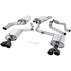 Cat-Back Milltek  60.3 GT100B GT100B für AUDI A4 B8 (8K2)  S4 quattro 333ps