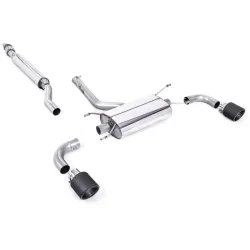 Cat-Back Milltek  63.5 115mm JET-115 Carbon für TOYOTA GR 86 Coupé (ZN8)  2.4 (ZN8BKE8) 234ps