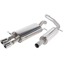 Cat-Back Milltek  63.5 Twin 76.2mm Jet