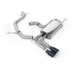 Cat-Back Milltek  69.85 Twin 80mm GT80 für VW GOLF V (1K1)  2.0 GTI 230ps
