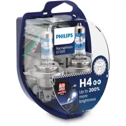 Philips Racing Vision Gt200 H4 | 200% mehr Licht