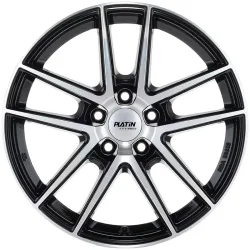 Felgen Platin P73 7.0x17 5x112 ET40 D-schwarz Fr.pol