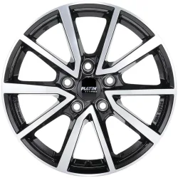 Felgen Platin P95 6.5x17 5x112 ET38 D-schwarz Fr.pol