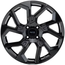Platin P103 7.0x18 4x108 ET35 BLACK GLOSSY Felgen