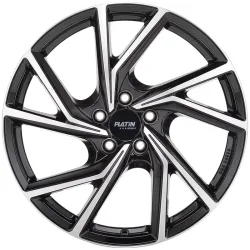 Felgen Platin P107 7.5x19 5x112 ET50 D-schwarz Fr.pol