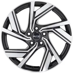 Felgen Platin P114 8.0x18 5x108 ET43 Black Polished