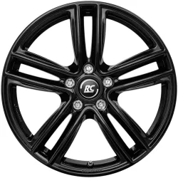 Felgen RC Design RC27 6.5x17 5x114.3 ET32 Schwarz Glanz