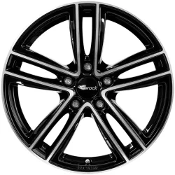 Felgen RC Design RC27 7.0x17 5x112 ET45 Schwarz Glanz Voll-poliert