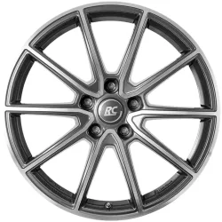 Felgen RC Design RC32 8.0x19 5x112 ET45 Himalaya Grey Voll-poliert