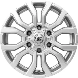 Felgen RC Design RC35 6.5x17 6x130 ET54 Kristallsilber