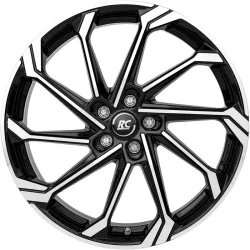Felgen RC Design RC36 8.0x20 5x108 ET49 Schwarz Glanz Voll-poliert