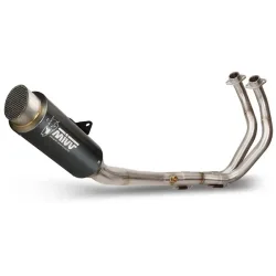 MIVV GP Pro Auspuff 2-1 Y.065.KXBP schwarz für Yamaha MT-07 2021- - Motorradteile & Ersatzteile - Auspuff
