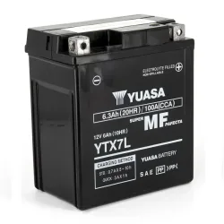 Batterie Yuasa YTX7L  12V 6.3Ah