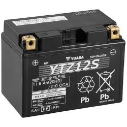 Yuasa YTZ12S Motorradbatterie 12 V 11 Ah Poltyp: Schraubklemme Typ 11