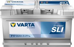 Autobatterie Varta F17 Dynamic SLI 12V 80Ah  740A