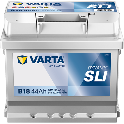 Autobatterie Varta B18 Dynamic SLI 12V 44Ah  440A