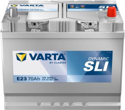 Autobatterie Varta E23 Dynamic SLI 12V 70Ah  630A