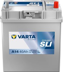 Autobatterie Varta A14 Dynamic SLI 12V 40Ah  330A