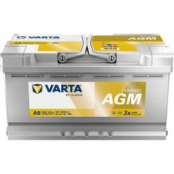 Autobatterie Varta A5 Dynamic AGM 12V 95Ah  850A