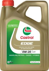 Castrol, Öle, EDGE 0W20 LL IV 4L, AUTO & BIKE, 15F612 4008177183515