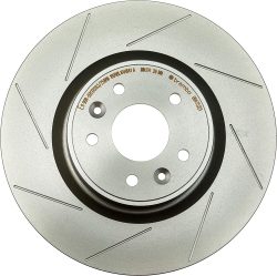 Bremsscheibe Vorne Geschlitzte Brembo Drilled für RENAULT MEGANE III Coupé (DZ0/1_)  2.0 R.S. 265ps