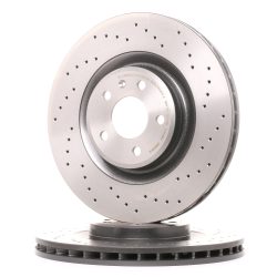 Brembo, Bremsscheibe Hinten Gelochten Brembo Xtra für VW GOLF VIII Variant (CG5, DB5)  2.0 TSI 4motion 190ps
