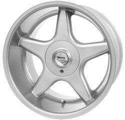 Felgen Brock B1 9.0x16 4x100 ET15 Kristallsilber