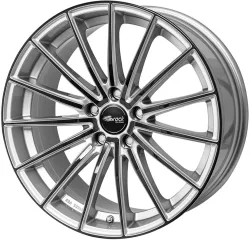 Brock B36 7.5x17 5x108 ET45 Kristallsilber Black Felgen