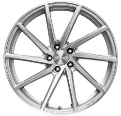 Brock B37 8.5x19 5x112 ET43 Kristallsilber Voll-Poliert Felgen