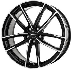 Brock B38 8.0x20 5x112 ET41 Schwarz Glanz Voll-Poliert Felgen