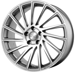 Brock B39 7.0x17 4x100 ET38 Ferric Grey Voll-Poliert Felgen