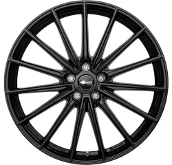 Brock B43 8.5x20 5x112 ET30 Schwarz Glanz Felgen