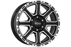 Felgen DOTZ 4X4 Kalahari 8.0x18 6x139.7 ET30 Black/polished