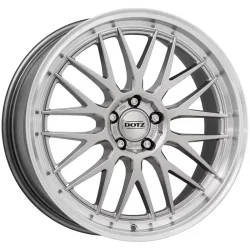 DOTZ Bilbao 8.0x17 5x112 ET45 Silver/polished lip Felgen
