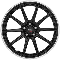 Felgen DOTZ Sonoma 8.5x19 5x120 ET32 Black Matt/polished Lip