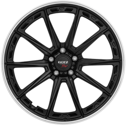 DOTZ Sonoma 9.5x19 5x112 ET44 Black matt/polished lip Felgen