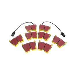Bremsbeläge Vorne  EBC Yellowstuff für AUDI A3 Sportback (8VA, 8VF)  RS3 quattro 367ps