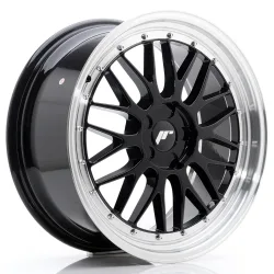 JR Wheels JR23 8.0x17 5x100 ET20 Black Felgen
