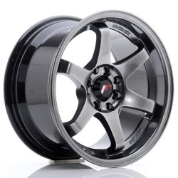JR Wheels JR3 8.0x18 4x100 ET20 Hyper Black Felgen