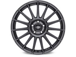 OZ SUPERTURISMO DAKAR 8.5x20 5x112 ET30 MATT GRAPHITE SILVER LETTERING Felgen