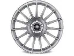 OZ SUPERTURISMO DAKAR 10.0x20 5x120 ET40 MATT RACE SILVER BLACK LETTERING Felgen